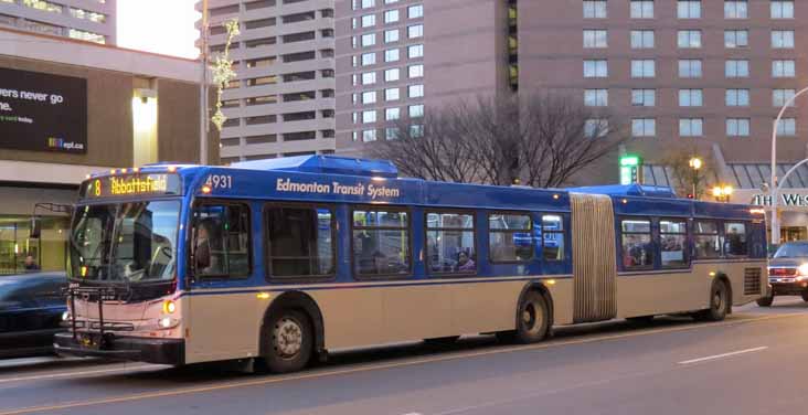 Edmonton New Flyer D60LFR 4931